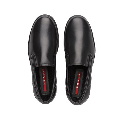 mens prada sliders sale|prada men slip on sneakers.